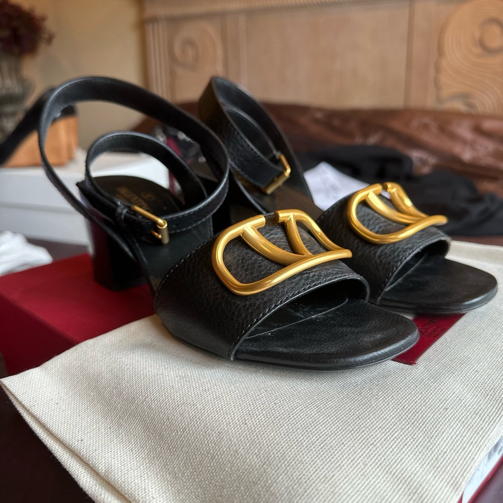 Valentino chunky heels